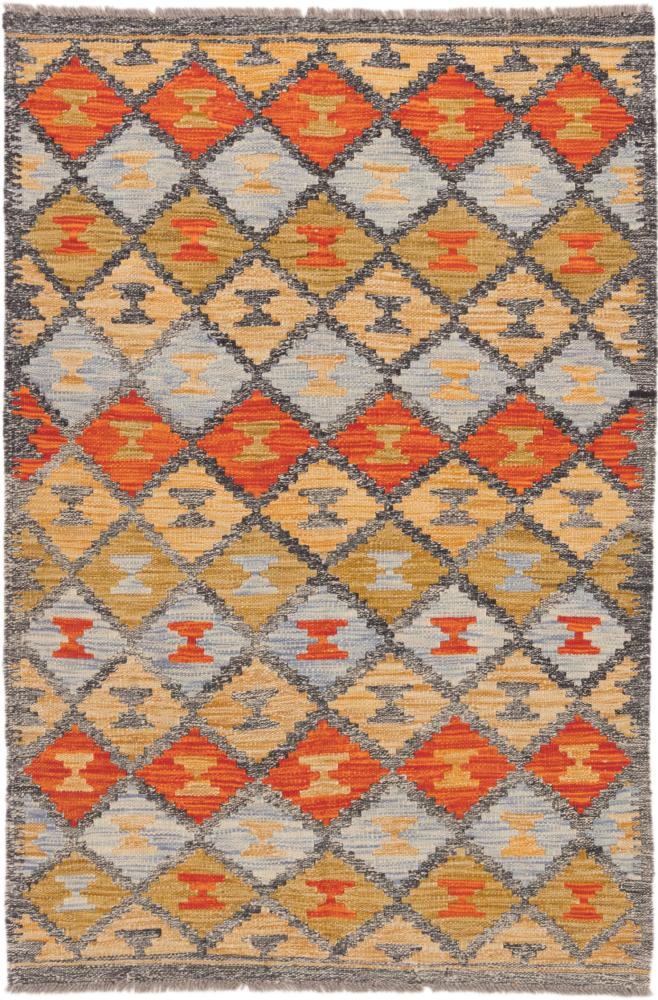 Tapete afegão Kilim Afegão 150x101 150x101, Tapete persa Tecido à mão