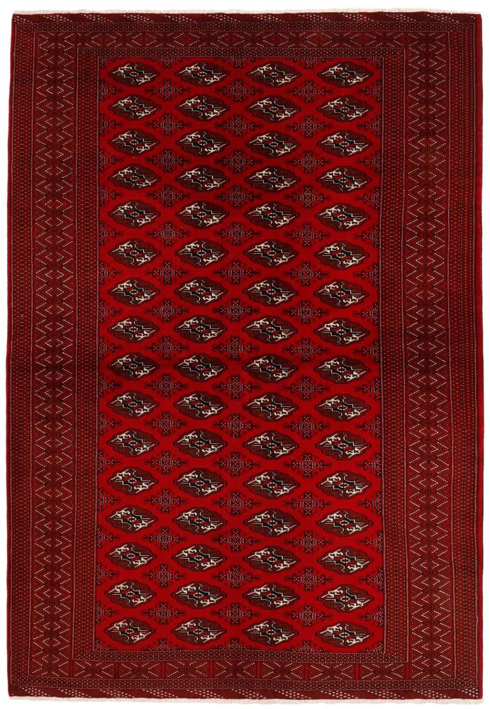  ペルシャ絨毯 トルクメン 296x205 296x205,  ペルシャ絨毯 手織り