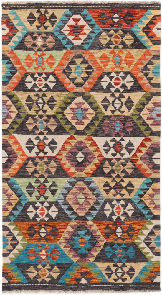 Afgán szőnyeg Kilim Afgán 196x107 196x107, Perzsa szőnyeg szőttesek