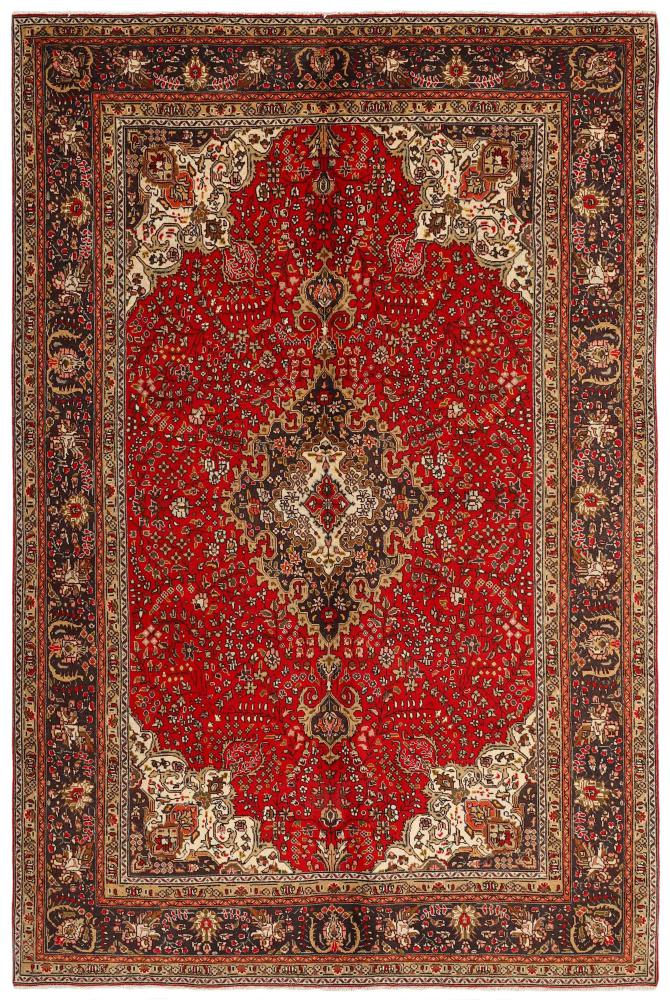 Persisk matta Tabriz 306x201 306x201, Persisk matta Knuten för hand