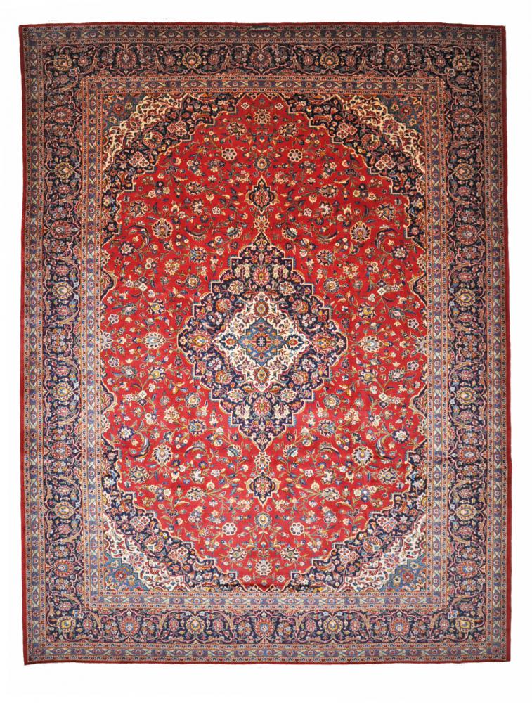 Tappeto persiano Keshan 413x315 413x315, Tappeto persiano Annodato a mano