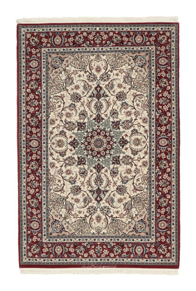 Persian Rug Isfahan Silk Warp 169x113 169x113, Persian Rug Knotted by hand