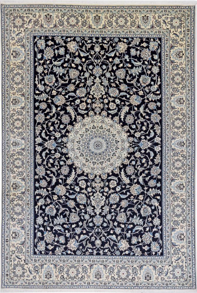 Perzisch tapijt Nain 9La 9'7"x6'3" 9'7"x6'3", Perzisch tapijt Handgeknoopte