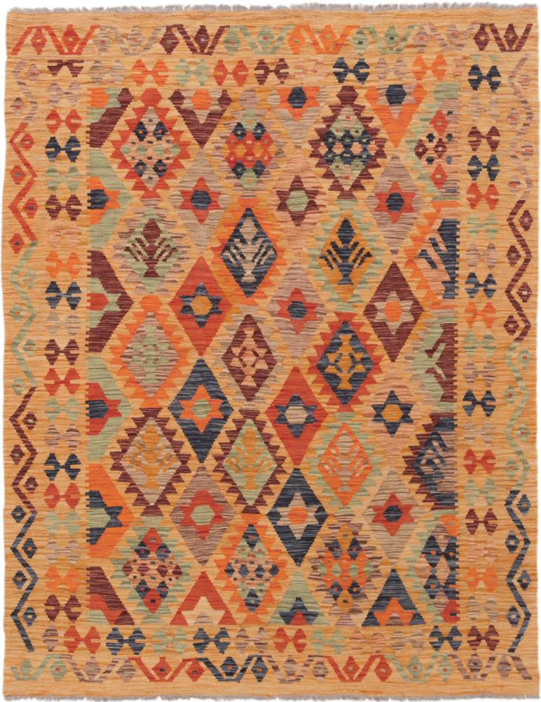 Afghan rug Kilim Afghan 207x161 207x161, Persian Rug Woven by hand