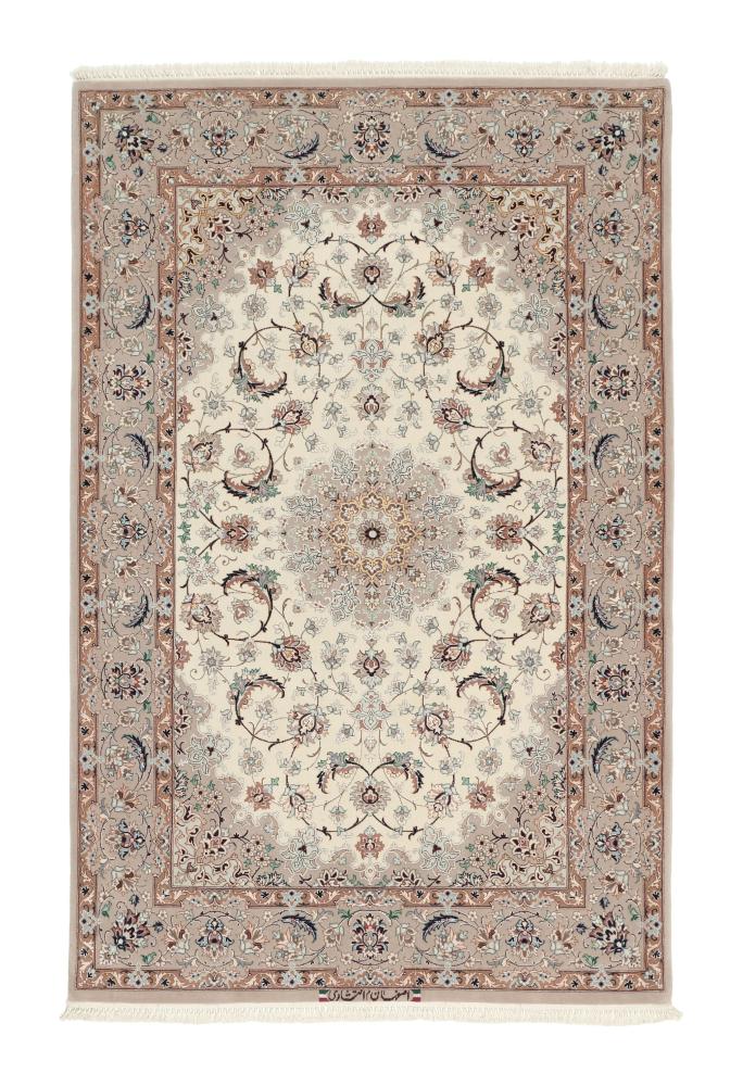 Perzisch tapijt Isfahan Zijden Pool 5'7"x3'7" 5'7"x3'7", Perzisch tapijt Handgeknoopte