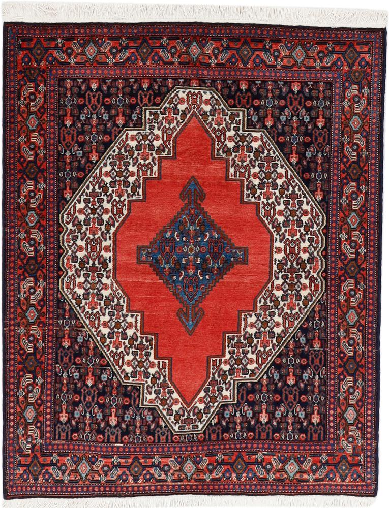  ペルシャ絨毯 センネ 155x121 155x121,  ペルシャ絨毯 手織り