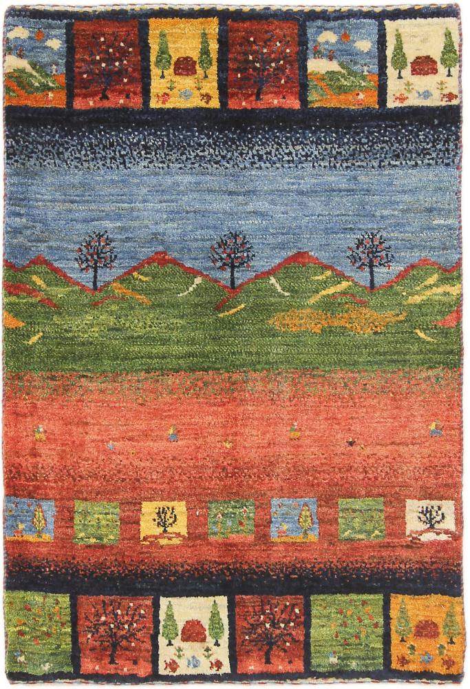  ペルシャ絨毯 ペルシャ ギャッベ ペルシャ ロリbaft Nature 93x65 93x65,  ペルシャ絨毯 手織り