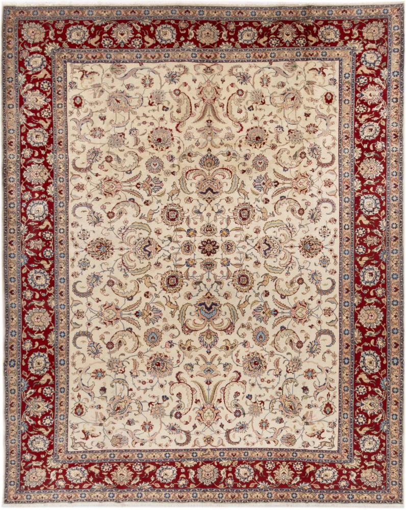 Tapis persan Tabriz 12'6"x10'0" 12'6"x10'0", Tapis persan Noué à la main