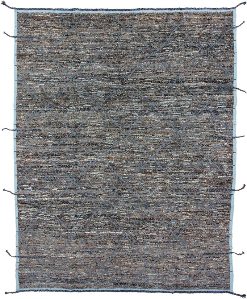 Pakistani rug Berber Maroccan Design 10'5"x8'2" 10'5"x8'2", Persian Rug Knotted by hand