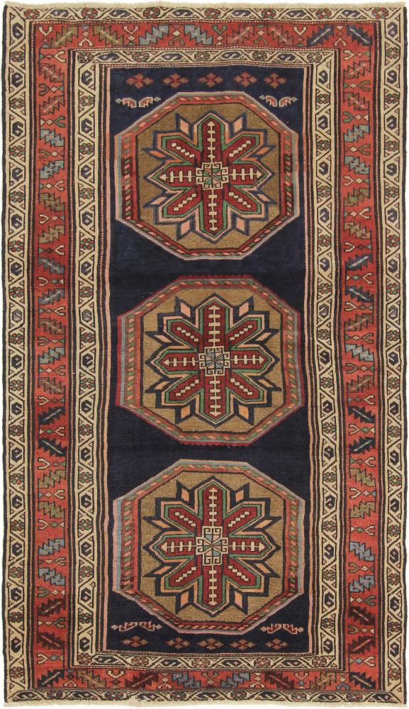 Persian Rug Zanjan 6'9"x3'9" 6'9"x3'9", Persian Rug Knotted by hand