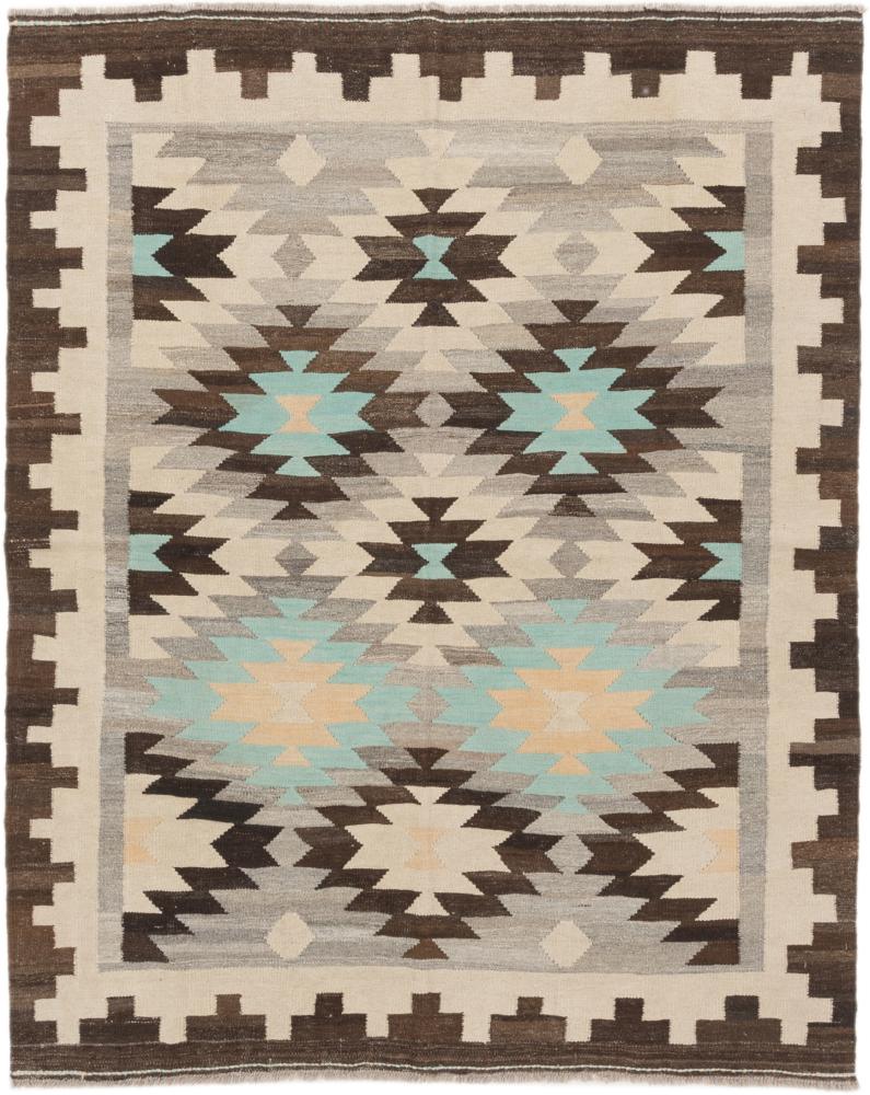 Tappeto Afgano Kilim Afghan 6'3"x5'0" 6'3"x5'0", Tappeto persiano Tessuto a mano