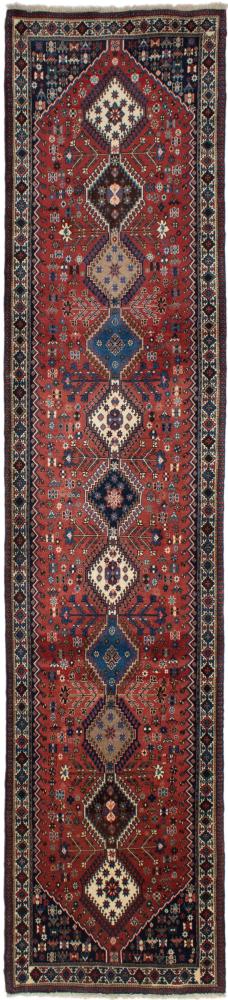 Tapis persan Yalameh 381x82 381x82, Tapis persan Noué à la main