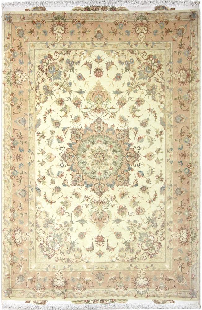 Perzsa szőnyeg Tabriz 50Raj 7'2"x4'11" 7'2"x4'11", Perzsa szőnyeg Kézzel csomózva