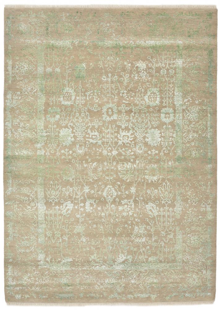 インドのカーペット Sadraa 7'11"x5'8" 7'11"x5'8",  ペルシャ絨毯 手織り
