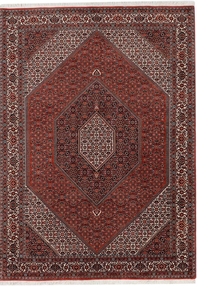 Persian Rug Bidjar 7'11"x5'8" 7'11"x5'8", Persian Rug Knotted by hand