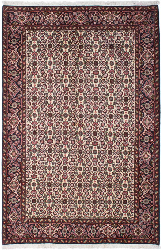 Tapis persan Bidjar Z 214x141 214x141, Tapis persan Noué à la main