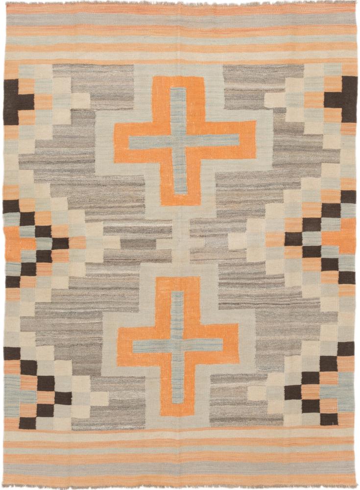 Dywan afgański Kilim Afghan 6'6"x4'9" 6'6"x4'9", Dywan perski Ręcznie tkane