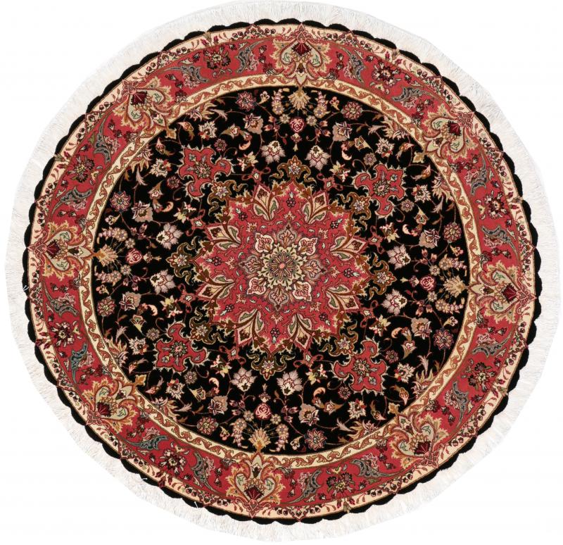 Persian Rug Tabriz 50Raj 149x149 149x149, Persian Rug Knotted by hand