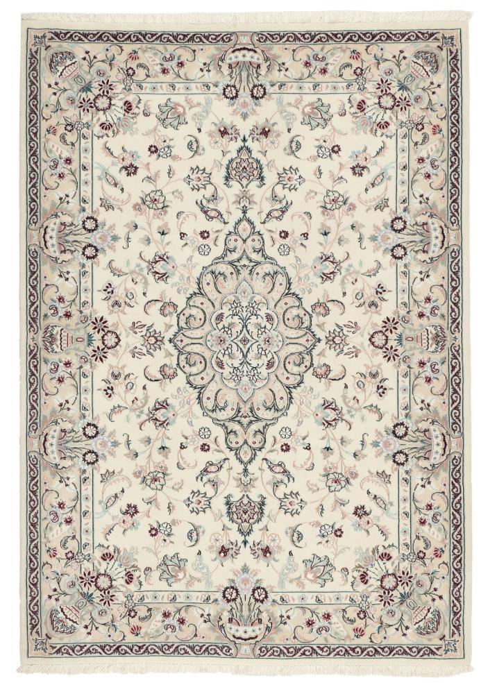 Tapis persan Ispahan Chaîne de Soie 161x111 161x111, Tapis persan Noué à la main