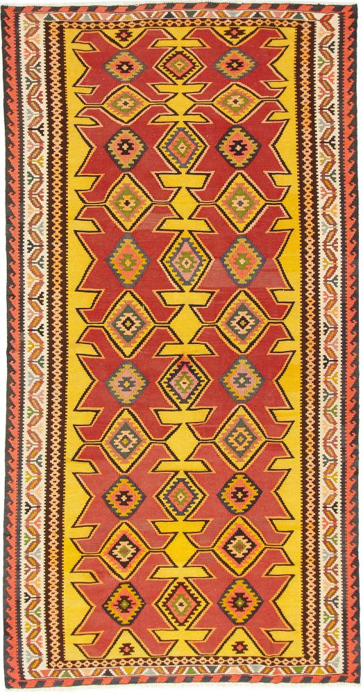 Persisk matta Kilim Fars Azerbajdzjan Antik 322x163 322x163, Persisk matta handvävd 