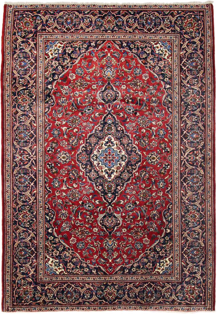 Tapis persan Kashan 299x201 299x201, Tapis persan Noué à la main