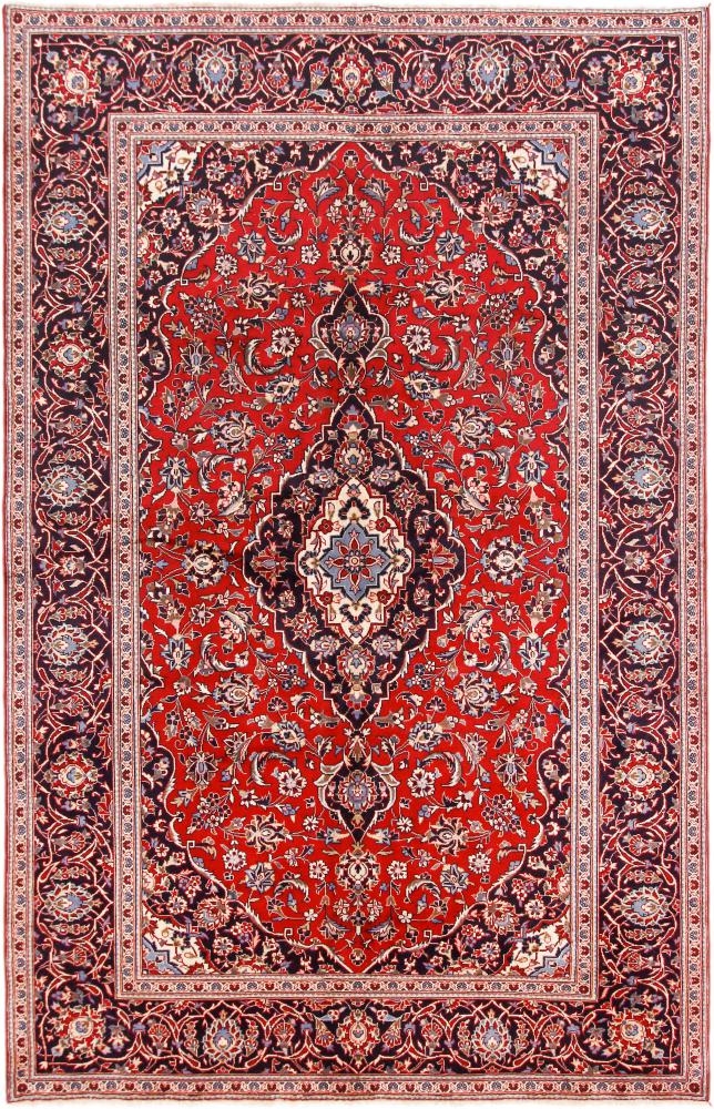 Tapis persan Kashan 301x194 301x194, Tapis persan Noué à la main