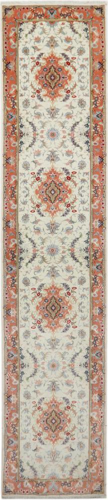 Tapis persan Tabriz 50Raj 417x84 417x84, Tapis persan Noué à la main