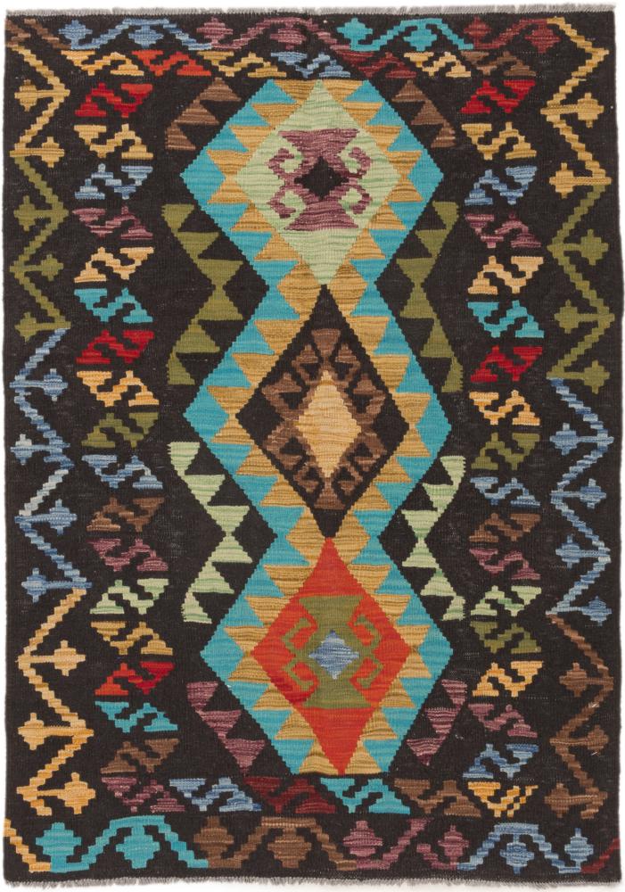 Afghanischer Teppich Kelim Afghan 147x104 147x104, Perserteppich Handgewebt