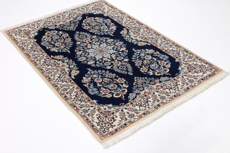 Perzisch tapijt Nain 6La 4'11"x3'3" 4'11"x3'3", Perzisch tapijt Handgeknoopte