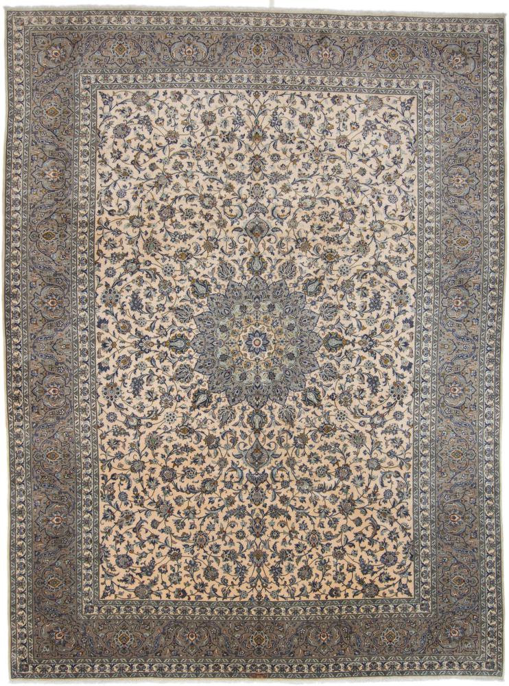 Perzsa szőnyeg Kashan 13'2"x9'10" 13'2"x9'10", Perzsa szőnyeg Kézzel csomózva