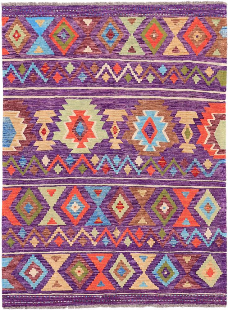 Afghan rug Kilim Afghan Heritage 6'5"x4'9" 6'5"x4'9", Persian Rug Woven by hand