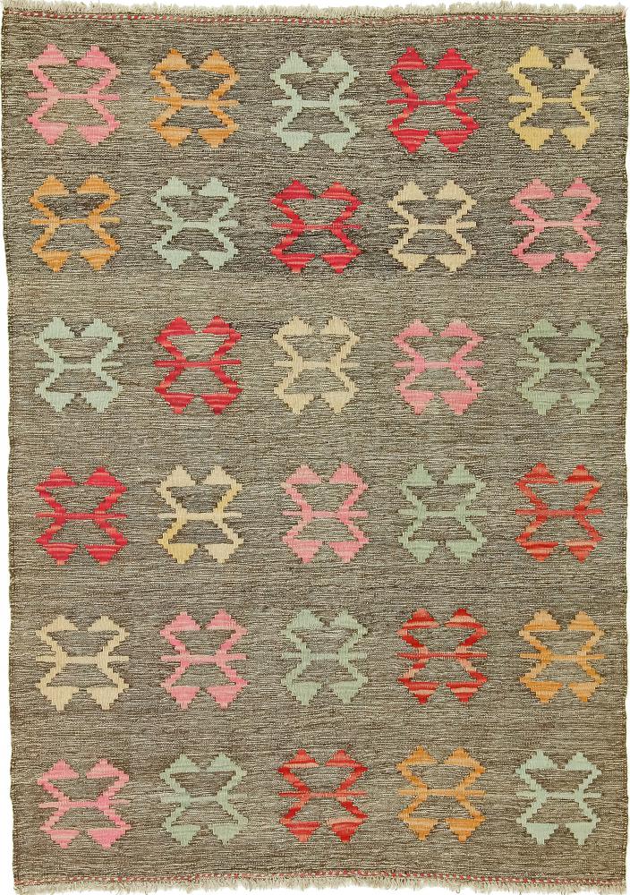 Alfombra afgana Kilim Afghan 147x105 147x105, Alfombra persa Tejido a mano