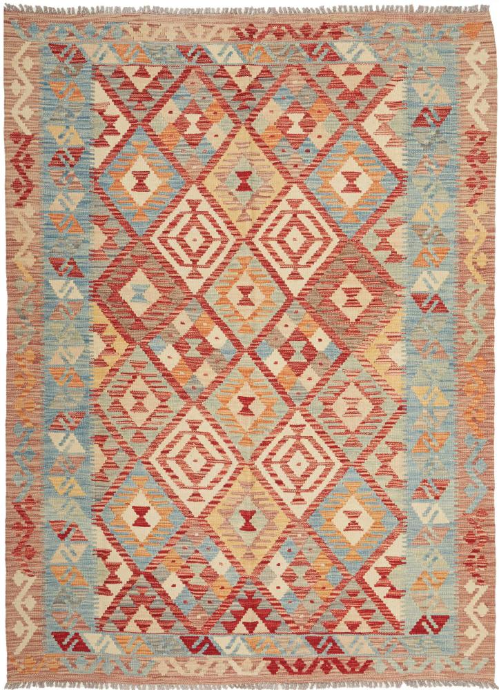 Afghaans tapijt Kilim Afghan 6'8"x4'9" 6'8"x4'9", Perzisch tapijt Handgeweven