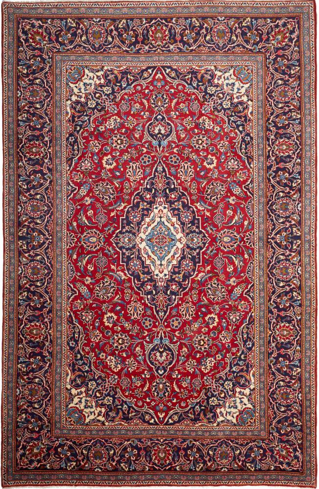 Tapis persan Kashan 309x195 309x195, Tapis persan Noué à la main