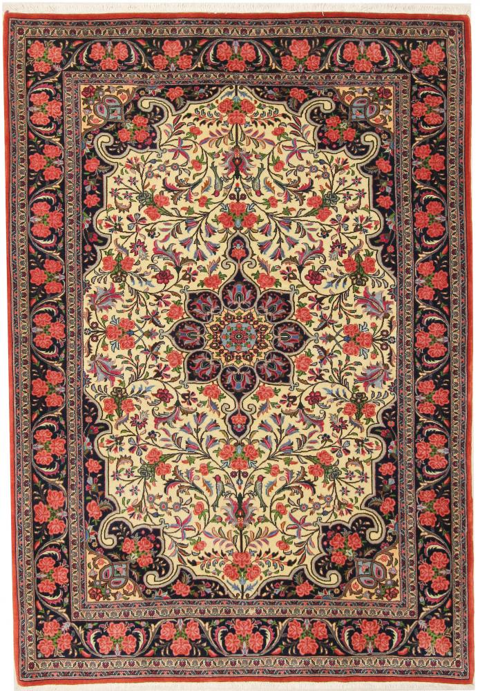 Persian Rug Bidjar 206x143 206x143, Persian Rug Knotted by hand