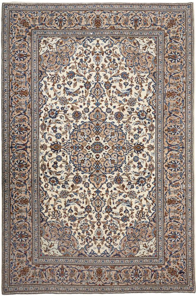 Tapis persan Kashan 301x195 301x195, Tapis persan Noué à la main