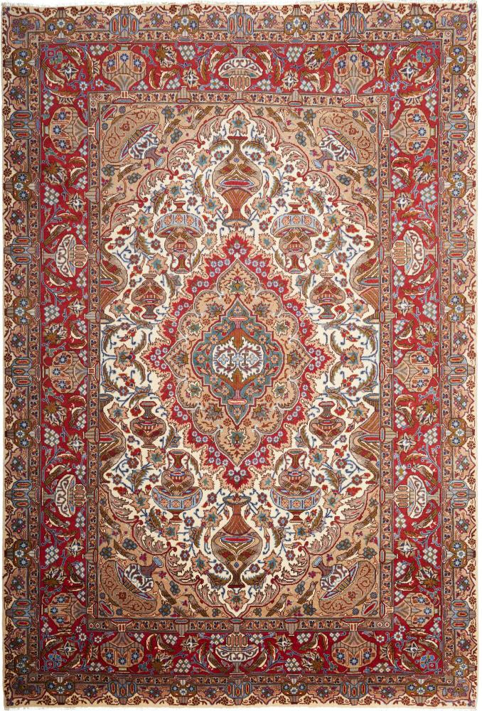  ペルシャ絨毯 Kaschmar 9'9"x6'6" 9'9"x6'6",  ペルシャ絨毯 手織り