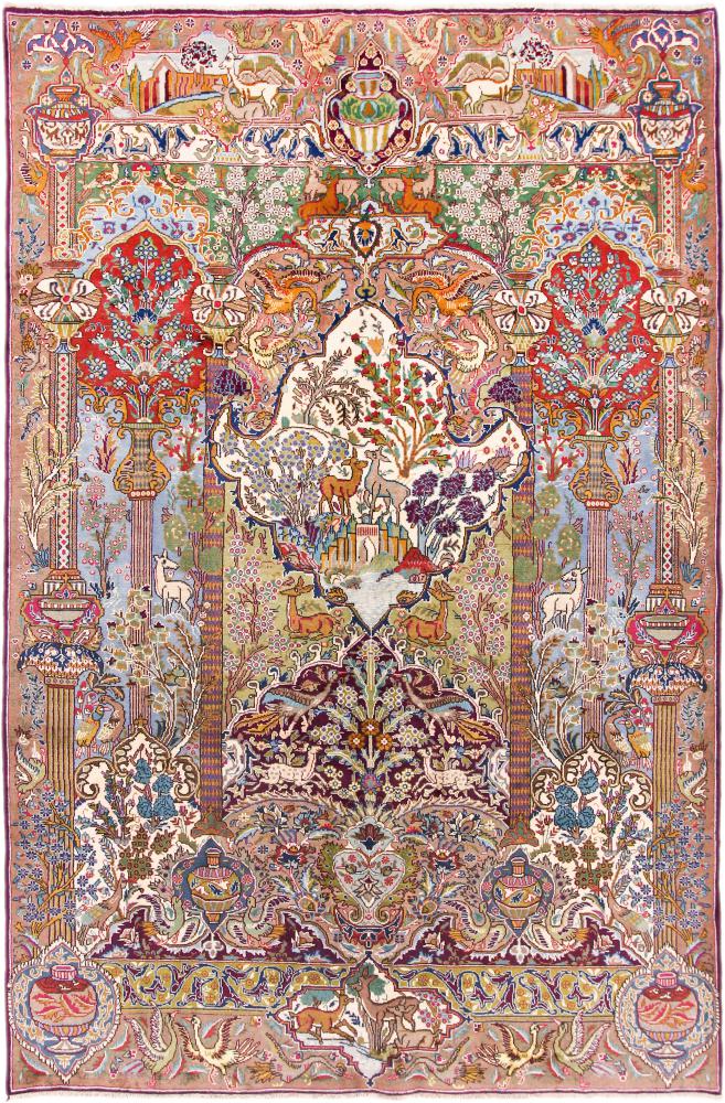  ペルシャ絨毯 Kaschmar 289x197 289x197,  ペルシャ絨毯 手織り