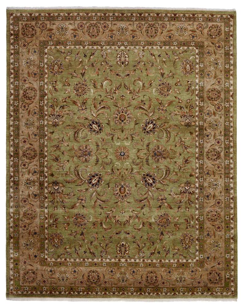 Indo rug Indo Tabriz Royal 9'9"x7'10" 9'9"x7'10", Persian Rug Knotted by hand
