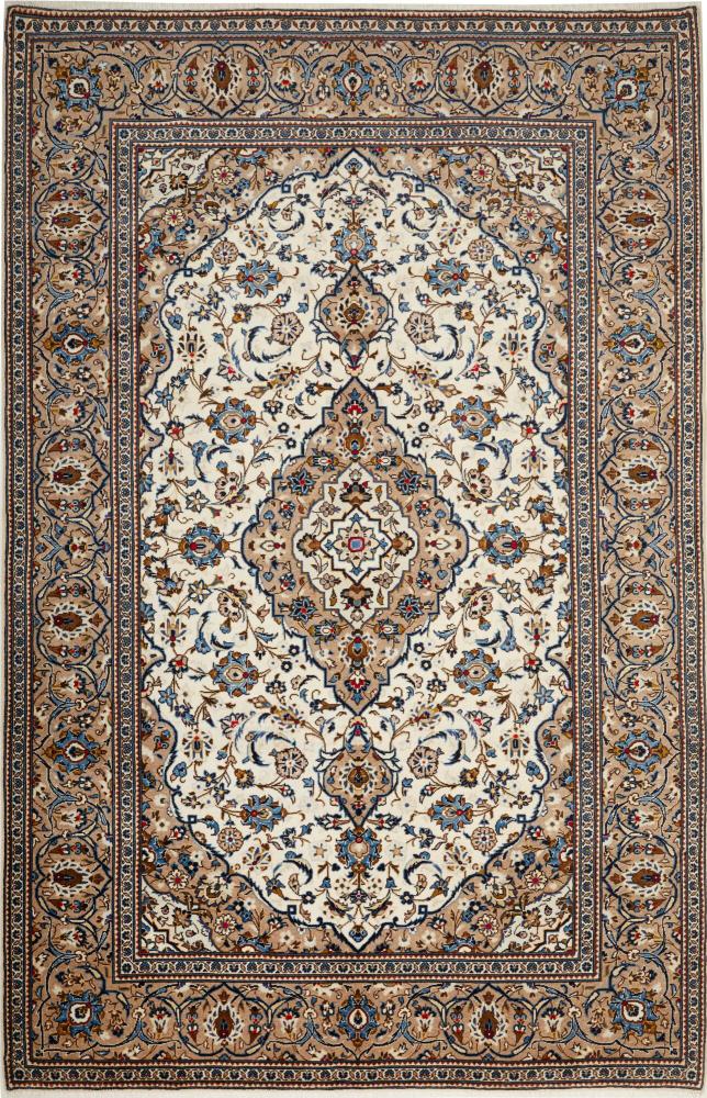 Persian Rug Keshan 306x200 306x200, Persian Rug Knotted by hand