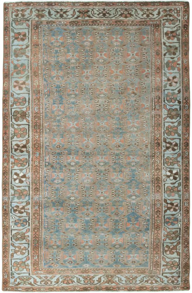 Persian Rug Hamadan Vintage 194x128 194x128, Persian Rug Knotted by hand