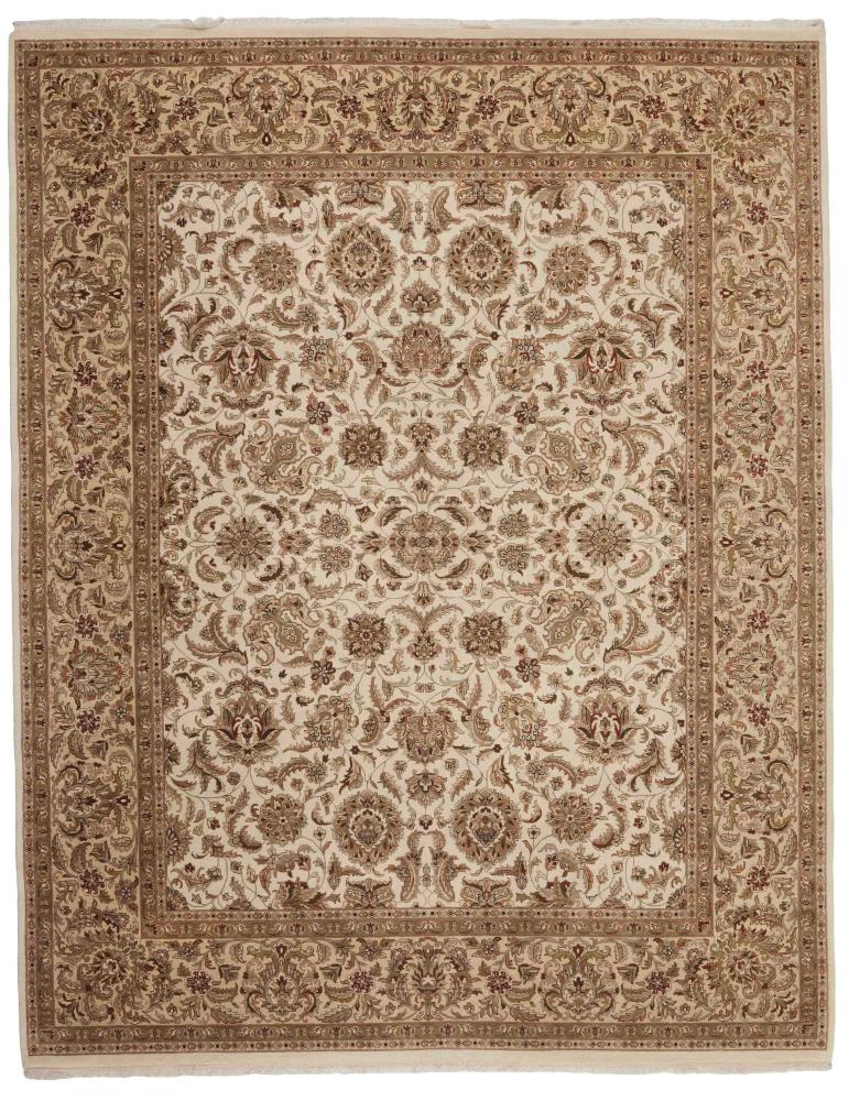 Indo rug Indo Tabriz Royal 10'0"x7'11" 10'0"x7'11", Persian Rug Knotted by hand