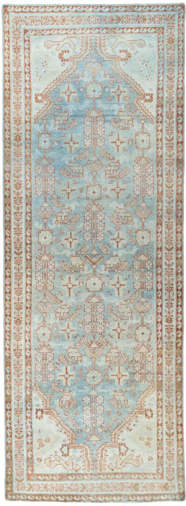 Tapis persan Hamadan Vintage 299x109 299x109, Tapis persan Noué à la main