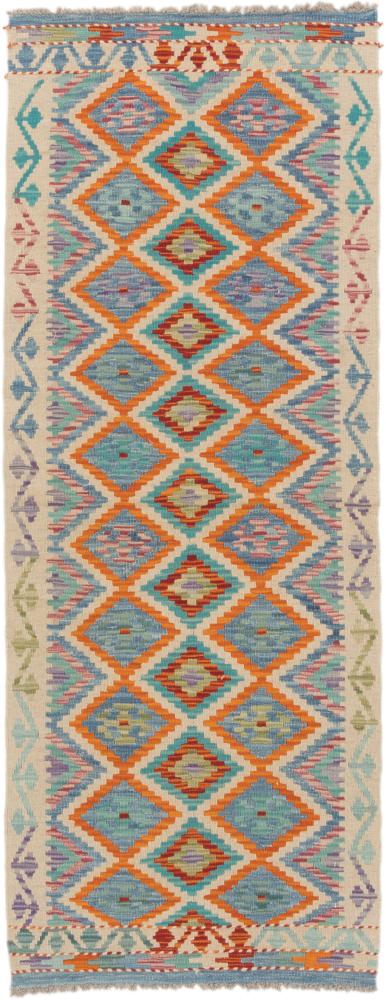 アフガンカーペット キリム アフガン 198x74 198x74,  ペルシャ絨毯 手織り