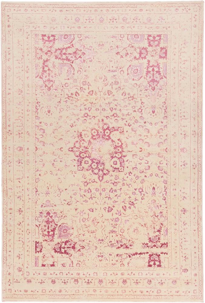 Indiaas tapijt Sadraa 295x200 295x200, Perzisch tapijt Handgeknoopte