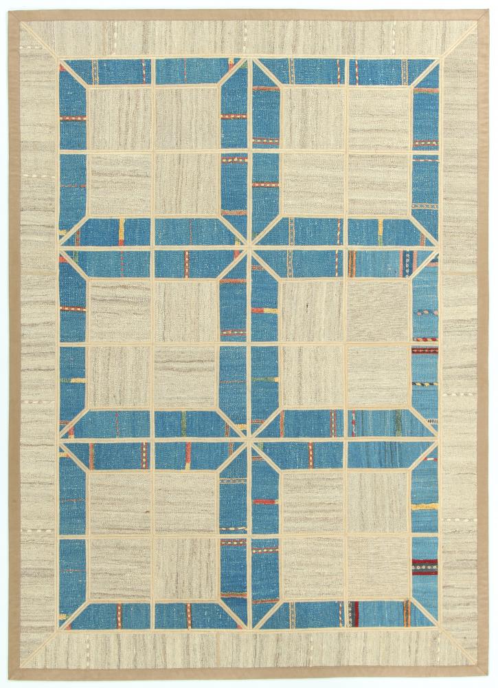 Alfombra persa Kilim Patchwork 6'10"x4'11" 6'10"x4'11", Alfombra persa Tejido a mano