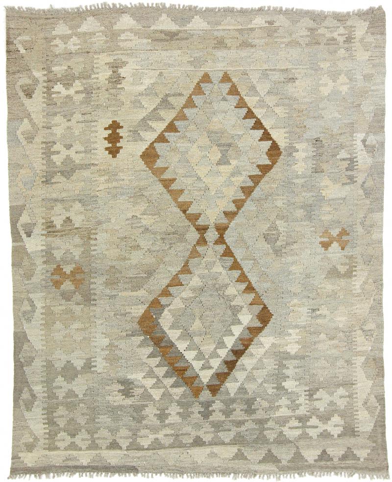 Afghanischer Teppich Kelim Afghan Heritage 6'4"x5'0" 6'4"x5'0", Perserteppich Handgewebt