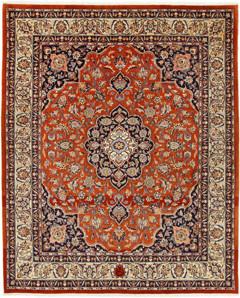 Persisk matta Mashhad Khorasan 244x203 244x203, Persisk matta Knuten för hand