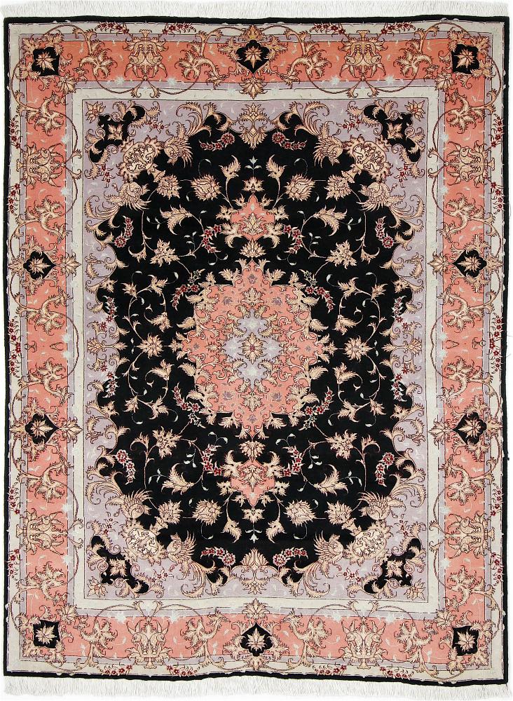 Tapis persan Tabriz 50Raj 197x145 197x145, Tapis persan Noué à la main