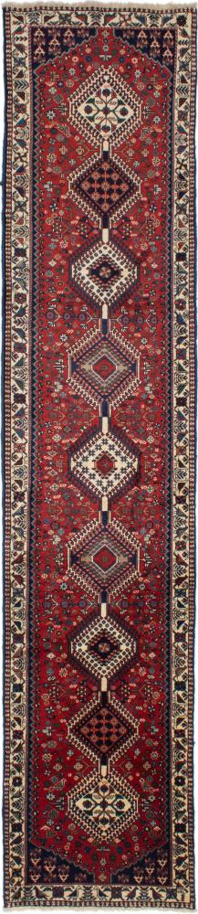 Tapis persan Yalameh 381x77 381x77, Tapis persan Noué à la main